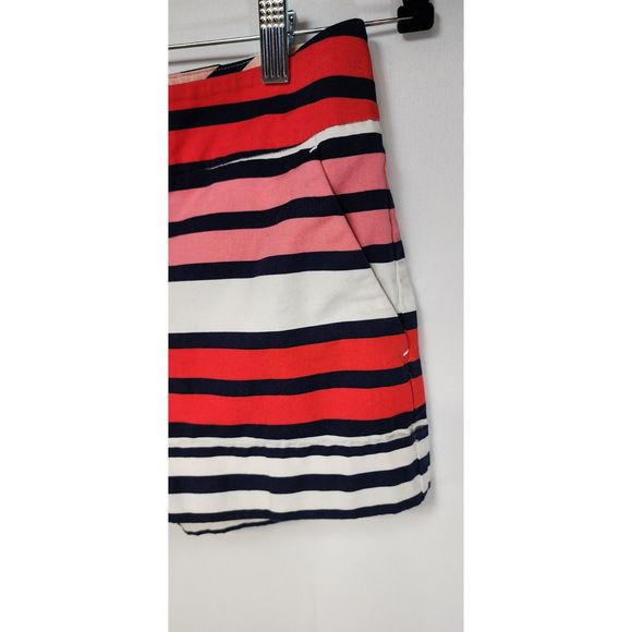 7th Avenue Design Studio Women's Striped Shorts Size 0 - Picture 3 of 5
